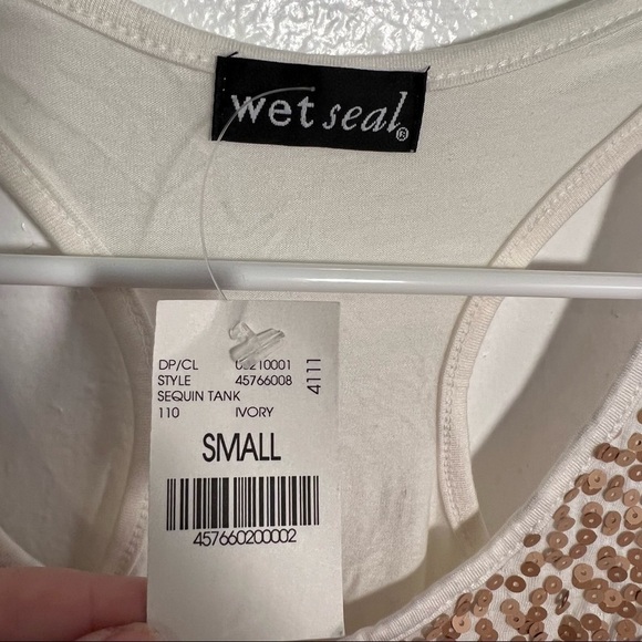 Wet Seal Racerback Sequin Tank Top - Picture 8 of 9